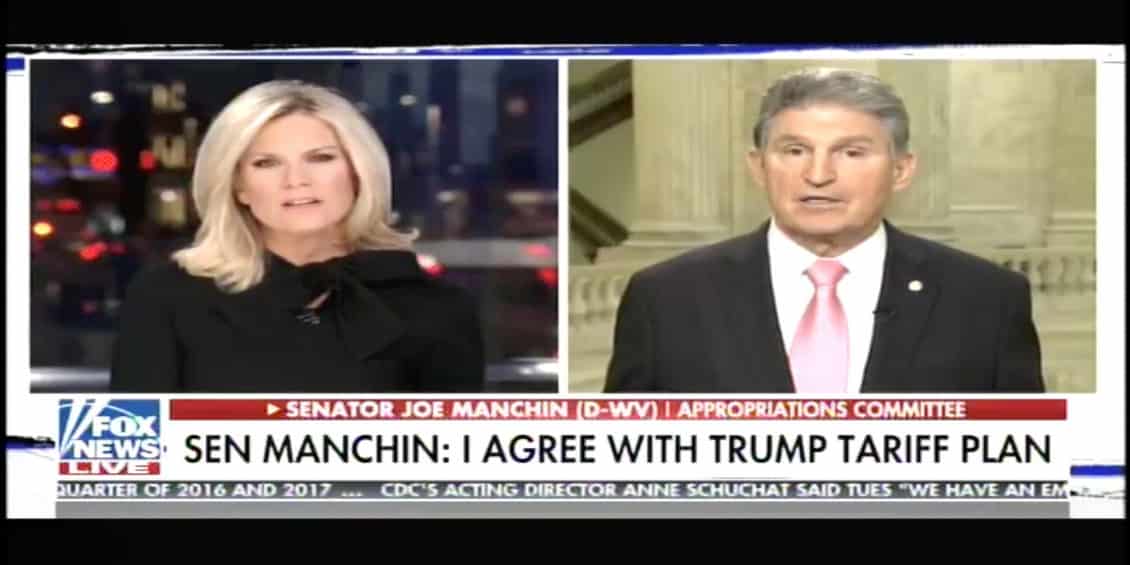 Senator Manchin on Fox News